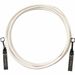 Panduit 10G SFP+ DAC Assembly, 26AWG, 5M, White - 16.40 ft Twinaxial Network Cable for Network Device, Rack Server, Switch, Computer - First End: 1 x SFP+ Network - Second End: 1 x SFP+ Network - 10 Gbit/s - Shielding - 26 AWG - White - 1