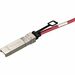 Panduit SFP+ 10Gig Direct Attach Passive Copper Cable Assembly, 26 AWG, 4 Meters, Red - 13.12 ft DAC Network Cable for Network Device - 10 Gbit/s - 26 AWG - Red