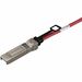 Panduit SFP28 25Gig Direct Attach Passive Copper Cable Assembly, 26 AWG, 3.5 Meters, Red - 11.48 ft DAC Network Cable for Network Device - 25 Gbit/s - 26 AWG - Red