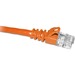 ENET Cat.6a UTP Patch Network Cable - 3 ft Category 6a Network Cable for Network Device - First End: 1 x RJ-45 Network - Male - Second End: 1 x RJ-45 Network - Male - 10 Gbit/s - Patch Cable - 24 AWG - Orange - TAA Compliant