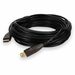 AddOn Fiber Optic Audio/Video Cable - 50 ft Fiber Optic A/V Cable for Audio/Video Device - First End: 1 x DisplayPort 1.4 Digital Audio/Video - Male - Second End: 1 x DisplayPort 1.4 Digital Audio/Video - Male - 32.4 Gbit/s - Supports up to 7680 x 4320 - 