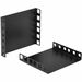 Eaton Tripp Lite Series SmartRack 2U Mounting Rail Deep Adapter Kit for Server Racks, 4 in. (10.2 cm) - Mounting Rail Kit for Rack Server, Rack Equipment, Enclosure - Black