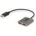 StarTech.com Dual-Monitor DisplayPort 1.4 Splitter, DisplayPort to 2x DP Multi-Monitor Adapter, Dual 5K 60Hz Computer MST Hub, Windows - Dual DisplayPort Multi-Monitor Adapter to extend or mirror your desktop; DP 1.4 and DSC required for 2x 5K 60Hz; Built