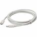 AddOn 2.0m (6.6ft) USB 3.1 Type (C) Male to USB 3.1 Type (C) Male White Adapter Cable - 6.56 ft USB-C Data Transfer Cable - First End: 1 x USB 3.1 Type C - Male - Second End: 1 x USB 3.1 Type C - Male - White - 1