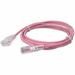 AddOn Cat6a Slim UTP Patch Network Cable - 5 ft Category 6a Network Cable for Network Device - First End: 1 x RJ-45 Network - Male - Second End: 1 x RJ-45 Network - Male - Patch Cable - 28 AWG - Pink - 1