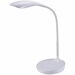 Bostitch LED Konnect Desk Lamp - LED Bulb - USB Charging, Flexible, Dimmable, Adjustable Brightness, Touch Sensitive Control Panel - Silicone - Desk Mountable - White - for Desk