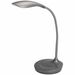 Bostitch LED Konnect Desk Lamp - LED Bulb - USB Charging, Flexible, Dimmable, Adjustable Brightness, Touch Sensitive Control Panel - Silicone - Desk Mountable - Gray - for Desk