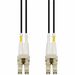 AddOn 15m LC to LC Black OM4 Duplex Armored Fiber Outdoor Patch Cable - 49.22 ft Fiber Optic Network Cable for Network Device - First End: 2 x LC Network - Male - Second End: 2 x LC Network - Male - Patch Cable - Riser, OFNR, Armored - 50/125 µm - B