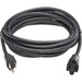 Eaton Tripp Lite Series Power Extension Cord, NEMA 5-15P to NEMA 5-15R - 13A, 120V, 16 AWG, 15 ft. (4.6 m), Black - For Computer, Monitor, HDTV, Printer, Server, UPS, PDU - 125 V AC13 A - Black - 15 ft Cord Length - North America