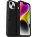 OtterBox iPhone 14 Commuter Series Antimicrobial Case - For Apple iPhone 14, iPhone 13 Smartphone - Black - Bump Resistant, Dirt Resistant, Bacterial Resistant, Dust Resistant, Lint Resistant, Drop Resistant - Synthetic Rubber, Polycarbonate, Plastic - Re