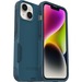 OtterBox iPhone 14 Commuter Series Antimicrobial Case - For Apple iPhone 14, iPhone 13 Smartphone - Don't Be Blue - Bump Resistant, Dirt Resistant, Bacterial Resistant, Lint Resistant, Dust Resistant, Impact Resistant, Lint Resistant, Drop Resistant - Syn