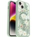 OtterBox iPhone 14 Symmetry Series+ Clear Antimicrobial Case for MagSafe - For Apple iPhone 14, iPhone 13 Smartphone - Sage Advice (Green) - Clear - Bump Resistant, Bacterial Resistant, Drop Resistant - Plastic, Synthetic Rubber, Polycarbonate - Retail