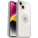 OtterBox iPhone 14 Otter + Pop Symmetry Series Clear Case - For Apple iPhone 14, iPhone 13 Smartphone - Clear Pop - Clear - Drop Resistant, Bump Resistant - Plastic, Synthetic Rubber, Polycarbonate - Retail