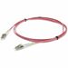 AddOn Fiber Optic Duplex Patch Network Cable - 6.56 ft Fiber Optic Network Cable for Network Device - First End: 2 x LC Network - Male - Second End: 2 x LC Network - Male - Patch Cable - Riser, OFNR - Pink - 1