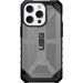 Urban Armor Gear Plasma Series iPhone 14 Pro Case - For Apple iPhone 14 Pro Smartphone - Dynamic Translucent Hexagonal Design - Ash - Drop Resistant, Impact Resistant - Thermoplastic Polyurethane (TPU)