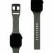 Urban Armor Gear Scout Silicone Watch Strap for Apple Watch Ultra - 1.3" Width x 10.5" Length - Foliage Green - Silicone, Stainless Steel