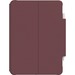 Urban Armor Gear DOT Carrying Case (Folio) for 10.2" Apple iPad (9th Generation) Tablet - Aubergine - Impact Resistant, Shock Resistant, Drop Resistant, Bacterial Resistant - Thermoplastic Polyurethane (TPU) Body - Dot Textured - 10.3" Height x 7.7" Width