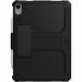 Urban Armor Gear Scout Rugged Carrying Case for 10.9" Apple iPad (2022) Tablet - Black - Shock Resistant, Drop Resistant, Bacterial Resistant, Impact Resistant Corner, Dust Resistant Port, Debris Resistant Port - Hand Strap - 10.2" Height x 7.5" Width x 1