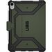 Urban Armor Gear Metropolis SE Rugged Carrying Case (Folio) for 10.9" Apple iPad (2022) Tablet - Olive - Impact Resistant Corner, Drop Resistant, Scratch Resistant, Dent Resistant, Shock Resistant - Polyurethane Exterior Material - 10.3" Height x 7.7" Wid