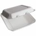 Leaf Hinged Lid Container - Disposable - 50