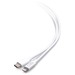 C2G 3ft USB-C Male to Lightning Male Sync and Charging Cable - White - 3 ft Lightning/USB-C Data Transfer Cable for iPhone, iPad, iPod, AirPods, Siri Remote, Magic Mouse, Magic Keyboard, Magic Trackpad - First End: 1 x USB Type C - Male - Second End: 1x L