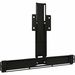 Chief Mounting Bar for Speaker, Sound Bar Speaker, Display - Black - Landscape/Portrait - Height Adjustable - 50" to 75" Screen Support - 14.99 lb Load Capacity - 200 x 200, 600 x 400