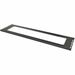 Eaton Tripp Lite Series Roof Panel Kit for Hot/Cold Aisle Containment System - Standard 300 mm Rack Coolers - Black - 49.1" Height - 12.1" Width - 1" Depth