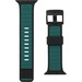 Urban Armor Gear RIP CURL X UAG TORQUAY WATCH STRAP - Adjustable - Pin-and-tuck Attachment - Turquoise, Black - Silicone, Stainless Steel