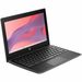 HP Fortis G10 14" Chromebook - HD - Intel Celeron N5100 - 8 GB - 128 GB SSD - Jack Black - Intel Chip - LTE Advanced - 1366 x 768 - 4G - IEEE 802.11ax Wireless LAN Standard