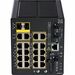 Cisco Catalyst IE3100 Rugged Layer 3 Switch - 20 Ports - Manageable - Gigabit Ethernet - 1000Base-T - 3 Layer Supported - 36.70 W Power Consumption - 240 W PoE Budget - Twisted Pair - PoE Ports - Black - DIN Rail Mountable, Compact