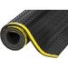 Mat Tech Deckplate Anti-fatigue Mat - Industry - 60" (1524 mm) Length x 36" (914.40 mm) Width x 0.563" (14.29 mm) Thickness - Diamond - Vinyl, PVC Foam - Black, Yellow - 1Each