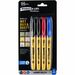 [Ink Color, Black,Blue,Red], [Packaged Quantity, 4 Pack]