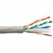 ENET Category 6 Network Cable - 1000 ft Category 6 Network Cable for Network Device - 28 AWG - Gray