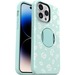 OtterBox iPhone 14 Pro Max Case for MagSafe OtterGrip Symmetry Series Antimicrobial - For Apple iPhone 14 Pro Max Smartphone - Poppies By The Sea (Blue) - Bacterial Resistant, Drop Resistant, Bump Resistant - Polycarbonate (PC), Synthetic Rubber