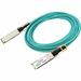 Axiom 100GBASE-AOC QSFP28 Active Optical Cable 7m - 22.97 ft Fiber Optic Network Cable for Network Device - First End: 1 x QSFP28 Network - 100 Gbit/s