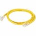Quiktron Cat.6 Patch Network Cable - 23.62 ft Category 6 Network Cable - First End: 1 x RJ-45 Network - Male - Second End: 1 x RJ-45 Network - Male - Patch Cable - Gold Plated Connector - 24 AWG - Yellow