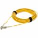 AddOn Fiber Optic Duplex Patch Network Cable - 49.21 ft Fiber Optic Network Cable for Network Device - First End: 2 x LC Network - Male - Second End: 2 x LC Network - Male - Patch Cable - OFNR, Riser - 62.5/125 µm - Yellow - 1.0 - TAA Compliant