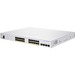 Cisco 350 CBS350-24P-4X Ethernet Switch - 24 Ports - Manageable - Gigabit Ethernet, 10 Gigabit Ethernet - 1000Base-T, 10GBase-X - 3 Layer Supported - Modular - 34.53 W Power Consumption - 195 W PoE Budget - Optical Fiber, Twisted Pair - PoE Ports - Rack-m