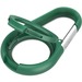 Belkin Secure Holder with Carabiner for AirTag - Green - Scratch Protection, Sturdy, Lockable, Carabiner Ring, Spring Loaded