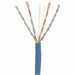 PanNet Copper Cable, Cat 6, 24 AWG, UTP, CMP, Blue - 1000 ft Category 6 Network Cable for Network Device - 10 Gbit/s - CMP, Plenum, CSA FT6 - 24 AWG - Blue