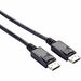 Black Box DisplayPort 1.2 Video Cable - 10 ft DisplayPort A/V Cable for Computer, Desktop Computer, Notebook, Monitor, KVM Switch, Projector, PC - First End: 1 x DisplayPort 1.2 Digital Audio/Video - Male - Second End: 1 x DisplayPort 1.2 Digital Audio/Vi