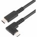StarTech.com 6ft (2m) Rugged Right Angle USB-C Cable, USB 3.2 Gen 1 (5 Gbps), USB C to C Data Transfer Cable, 100W PD, 4K 60Hz, 90 Degree USB-C Cable - Rugged Right Angle USB-C Cable is ideal for connecting in tight spaces; Minimize strain from bending an