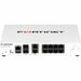 Fortinet FortiGate FG-91G Network Security/Firewall Appliance - Content Security - 10 Port - 10GBase-X, 1000Base-X, 10GBase-T, 5GBase-T, 2.5GBase-T, 10/100/1000Base-T - 10 Gigabit Ethernet - 27.90 Gbit/s Firewall Throughput - SHA-256, AES (256-bit) - 2500