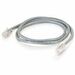 Quiktron Q-Series Patch Cords, CAT6, Non-Booted, Gray, 25 FT - 25 ft Category 6 Network Cable for Network Device - First End: 1 x RJ-45 Network - Male - Second End: 1 x RJ-45 Network - Male - Patch Cable - Gold Plated Connector - 24 AWG - Gray