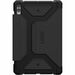 Urban Armor Gear Metropolis SE Carrying Case (Folio) for 12.4" Samsung Galaxy Tab S9+ Tablet, Stylus, Charging Accessories - Black - Drop Resistant, Shock Resistant, Impact Resistance - Polyurethane Body - Shoulder Strap - 11.8" Height x 7.5" Width x 0.5"