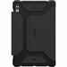 Urban Armor Gear Metropolis SE Carrying Case (Folio) for 14.6" Samsung Galaxy Tab S9 Ultra Tablet, Stylus - Black - Drop Resistant, Impact Resistant, Shock Resistant - Polyurethane Body - 11.9" Height x 8.3" Width x 0.6" Depth