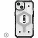 Urban Armor Gear Pathfinder for Magsafe Clear iPhone 15 Case - For Apple iPhone 15 Smartphone - Hex Pattern - Ice - Drop Resistant, Impact Resistant, Shock Resistant, Bump Resistant - Thermoplastic Polyurethane (TPU)
