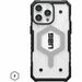 Urban Armor Gear Pathfinder For Magsafe Clear iPhone 15 Pro Max Case - For Apple iPhone 15 Pro Max Smartphone - Hex Pattern - Ice - Impact Resistant, Drop Resistant, Shock Resistant, Anti-slip - Thermoplastic Polyurethane (TPU)