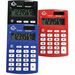 Aurex B-6750 Pocket Calculator - Dual Power, Big Display, 3-Key Memory - 8 Digits - Assorted - Pocket