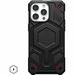 Urban Armor Gear Monarch Pro Kevlar For Magsafe iPhone 15 Pro Max Case - For Apple iPhone 15 Pro Max Smartphone - Kevlar Black - Drop Resistant, Shock Resistant, Impact Resistant - Polycarbonate, Kevlar, Rubber - Rugged